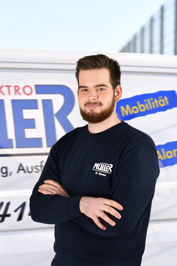 Daniel Blodau Monteur Daniel Blodau, Monteur, Elektro Müller, Wolfsburg