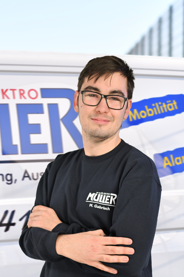 Marco Gabrisch Auszubildender Marco Gabrisch, Auszubildender, Elektro Müller, Wolfsburg
