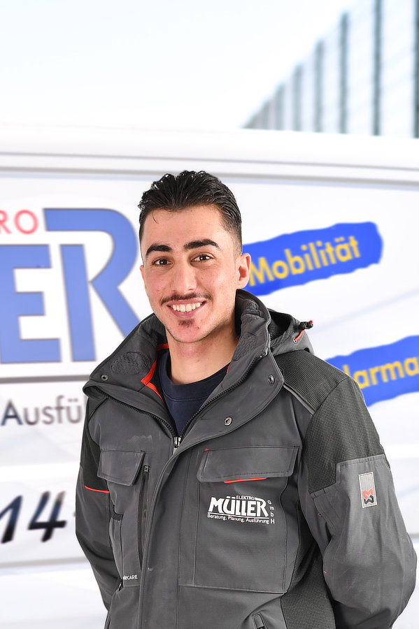 Mohammed Khalil Monteur Mohammed Khalil, Monteur, Elektro Müller, Wolfsburg