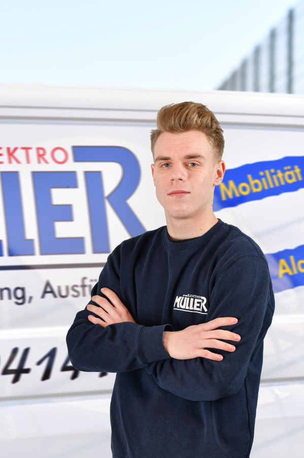 Lucas Eick Auszubildender Lucas Eick, Auszubildender, Elektro Müller, Wolfsburg